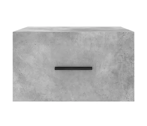 Sienas Naktsskapīši, 2 Gab., Betona Pelēki, 35X35X20 Cm Vidaxl