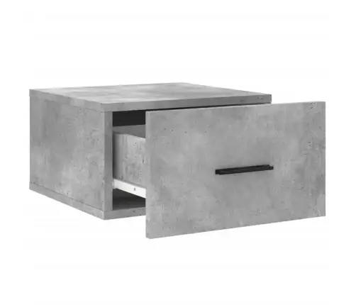 Sienas Naktsskapīši, 2 Gab., Betona Pelēki, 35X35X20 Cm Vidaxl