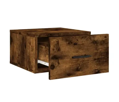 Sienas Naktsskapīši, 2 Gab., Ozolkoka Krāsa, 35X35X20 Cm Vidaxl