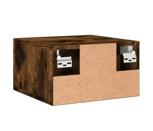 Sienas Naktsskapīši, 2 Gab., Ozolkoka Krāsa, 35X35X20 Cm Vidaxl