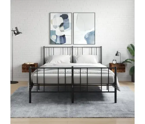 Sienas Naktsskapīši, 2 Gab., Ozolkoka Krāsa, 35X35X20 Cm Vidaxl