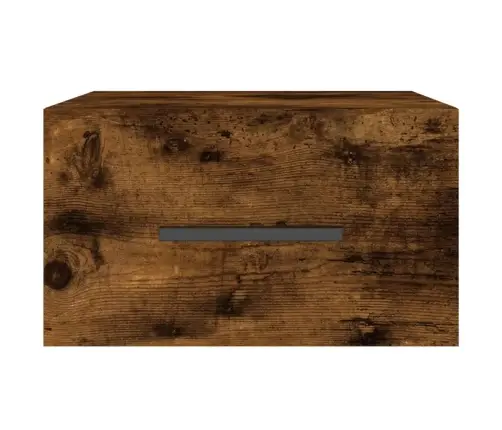 Sienas Naktsskapītis, Ozolkoka Krāsa, 35X35X20 Cm Vidaxl