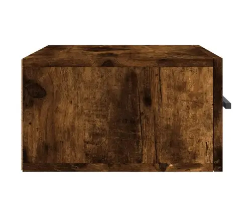 Sienas Naktsskapītis, Ozolkoka Krāsa, 35X35X20 Cm Vidaxl