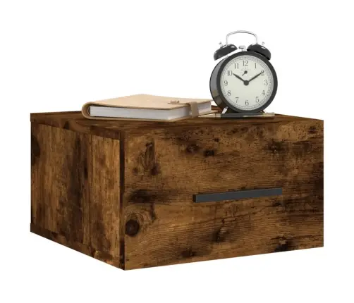 Sieninės Naktinės Spintelės, 2Vnt., Dūminio Ąžuolo, 35X35X20Cm