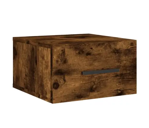 Sieninės Naktinės Spintelės, 2Vnt., Dūminio Ąžuolo, 35X35X20Cm