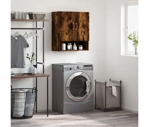 Seinakapp, Suitsutatud Tamm, 60 X 31 X 70 cm Tehispuit