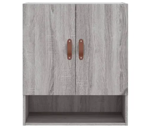 Sienas Skapītis, Pelēka Ozola, 60X31X70 Cm, Inženierijas Koks Vidaxl