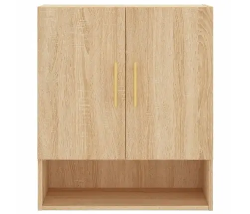 Sienas Skapītis, Ozola Krāsa, 60X31X70 Cm, Inženierijas Koks Vidaxl