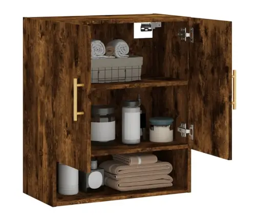 Seinakapp, Suitsutatud Tamm, 60 X 31 X 70 cm Tehispuit