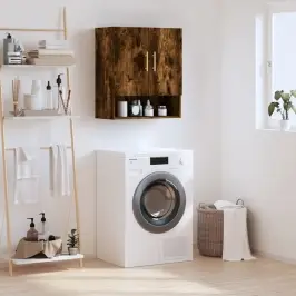 Sienas Skapītis, Ozolkoka Krāsa, 60X31X70 Cm, Inženierijas Koks Vidaxl