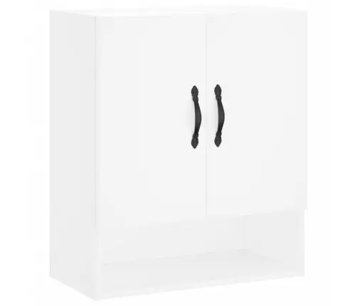 Sienas Skapītis, Balts, 60X31X70 Cm, Inženierijas Koks Vidaxl