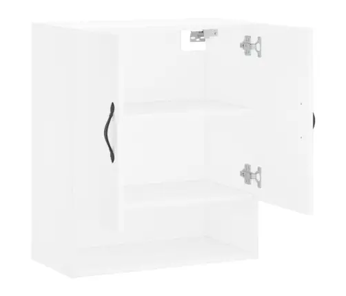 Sienas Skapītis, Balts, 60X31X70 Cm, Inženierijas Koks Vidaxl