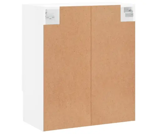 Sienas Skapītis, Balts, 60X31X70 Cm, Inženierijas Koks Vidaxl