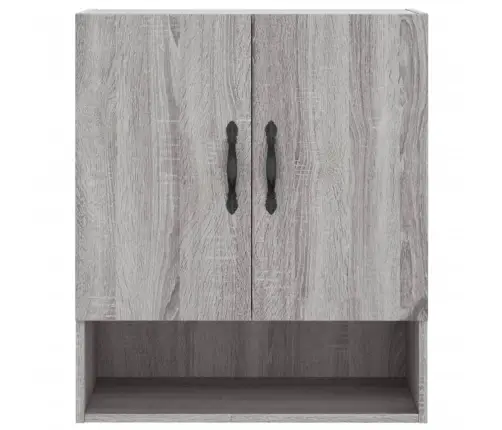 Sienas Skapītis, Pelēka Ozola, 60X31X70 Cm, Inženierijas Koks Vidaxl