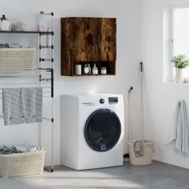 Sienas Skapītis, Ozolkoka Krāsa, 60X31X70 Cm, Inženierijas Koks Vidaxl