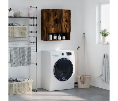 Sieninė Spintelė, Dūminio Ąžuolo, 60X31X70cm Apdirbta Mediena