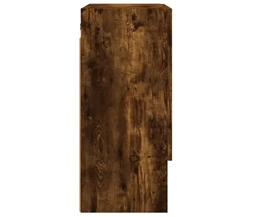 Sienas Skapītis, Ozolkoka Krāsa, 60X31X70 Cm, Inženierijas Koks Vidaxl