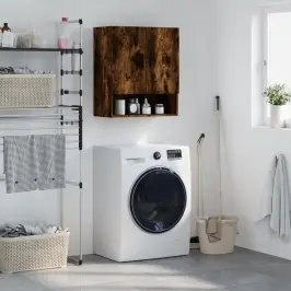 Sienas Skapītis, Ozolkoka Krāsa, 60X31X70 Cm, Inženierijas Koks Vidaxl