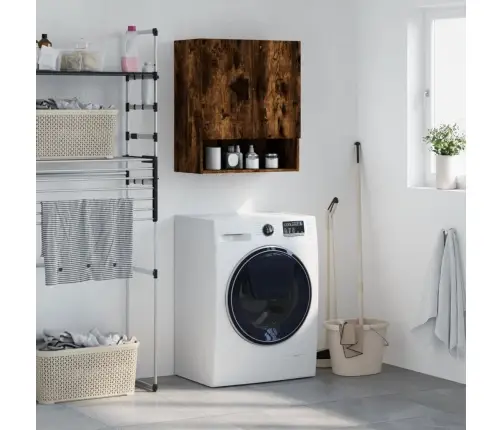 Sienas Skapītis, Ozolkoka Krāsa, 60X31X70 Cm, Inženierijas Koks Vidaxl