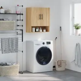 Sienas Skapītis, Ozola Krāsa, 60X31X70 Cm, Inženierijas Koks Vidaxl