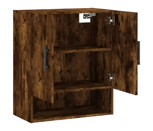 Sieninė Spintelė, Dūminio Ąžuolo, 60X31X70cm Apdirbta Mediena