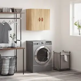 Sienas Skapītis, Ozolkoka, 60X31X60 Cm, Inženierijas Koks Vidaxl