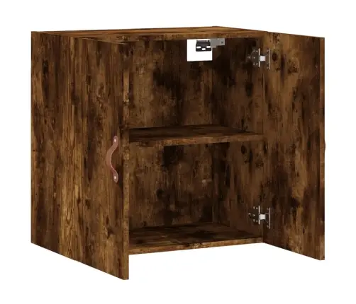 Sienas Skapītis, Ozola Krāsā, 60X31X60 Cm, Inženierijas Koks Vidaxl