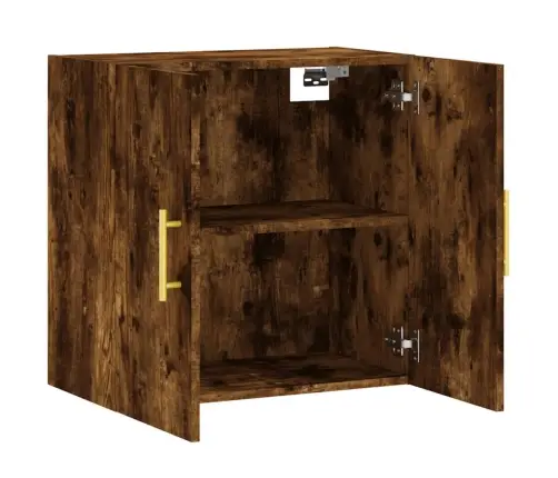 Sienas Skapītis, Ozola Krāsā, 60X31X60 Cm, Inženierijas Koks Vidaxl