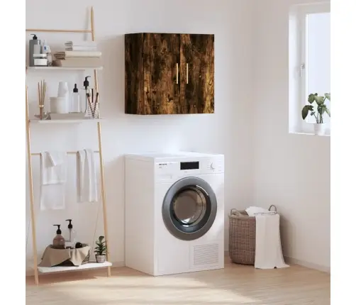 Sienas Skapītis, Ozola Krāsā, 60X31X60 Cm, Inženierijas Koks Vidaxl