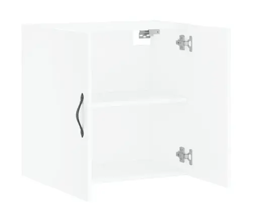 Sienas Skapītis, Balts, 60X31X60 Cm, Inženierijas Koks Vidaxl