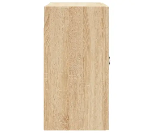 Sienas Skapītis, Ozolkoka, 60X31X60 Cm, Inženierijas Koks Vidaxl