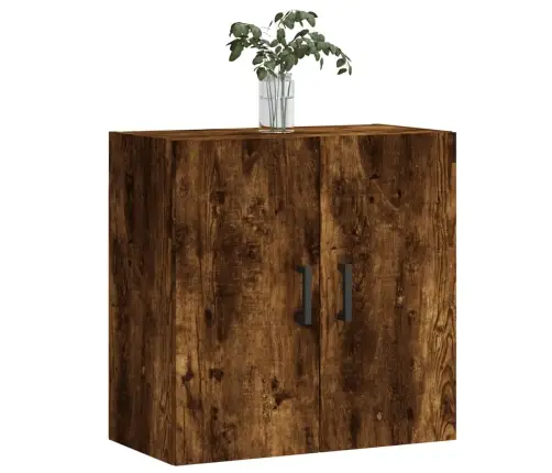 Sienas Skapītis, Ozola Krāsā, 60X31X60 Cm, Inženierijas Koks Vidaxl