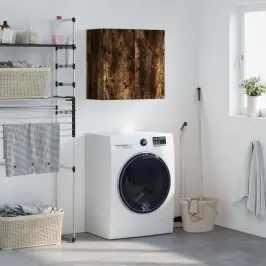 Sienas Skapītis, Ozola Krāsā, 60X31X60 Cm, Inženierijas Koks Vidaxl