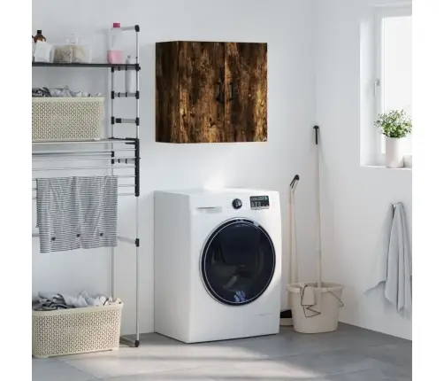 Sienas Skapītis, Ozola Krāsā, 60X31X60 Cm, Inženierijas Koks Vidaxl