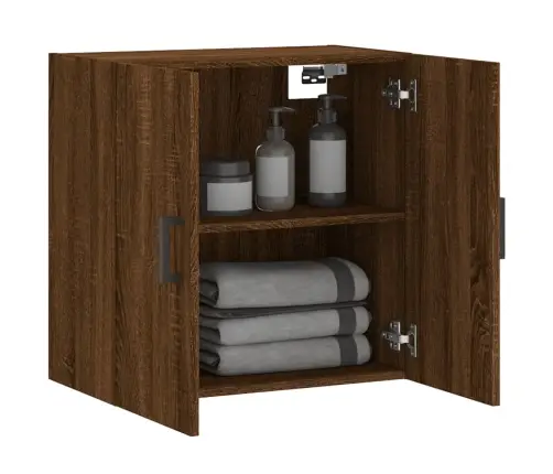 Sienas Skapītis, Ozolkoka, 60X31X60 Cm, Inženierijas Koks Vidaxl