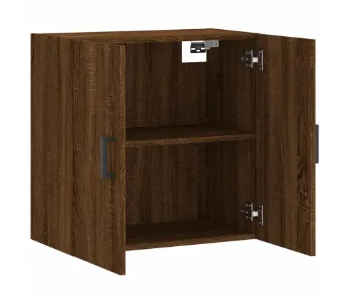 Sienas Skapītis, Ozolkoka, 60X31X60 Cm, Inženierijas Koks Vidaxl