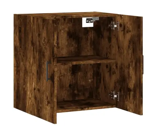 Sienas Skapītis, Ozola Krāsā, 60X31X60 Cm, Inženierijas Koks Vidaxl