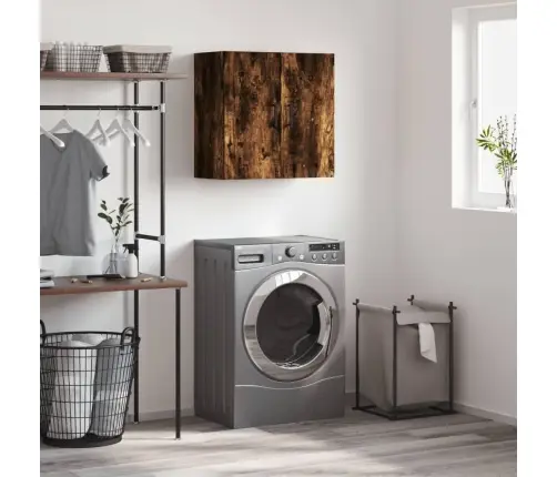 Sienas Skapītis, Ozola Krāsā, 60X31X60 Cm, Inženierijas Koks Vidaxl