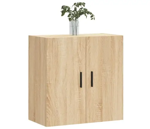 Sienas Skapītis, Ozolkoka, 60X31X60 Cm, Inženierijas Koks Vidaxl