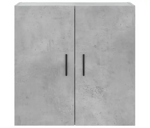 Sienas Skapītis, Betonpelēks, 60X31X60 Cm, Inženierijas Koks Vidaxl