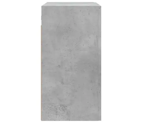 Sienas Skapītis, Betonpelēks, 60X31X60 Cm, Inženierijas Koks Vidaxl