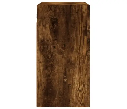 Sienas Skapītis, Ozola Krāsā, 60X31X60 Cm, Inženierijas Koks Vidaxl