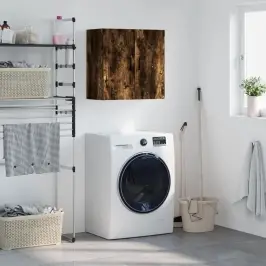 Sieninė Spintelė, Dūminio Ąžuolo, 60X31X60cm Mediena