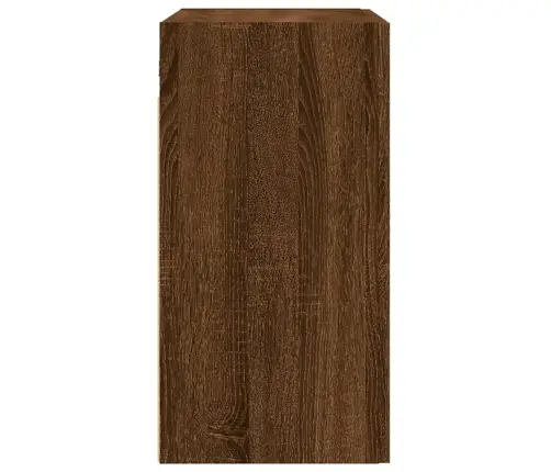 Sienas Skapītis, Ozolkoka, 60X31X60 Cm, Inženierijas Koks Vidaxl