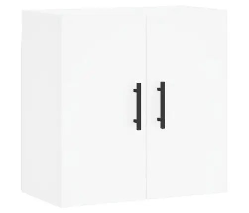 Sienas Skapītis, Balts, 60X31X60 Cm, Inženierijas Koks Vidaxl