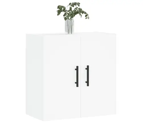 Sienas Skapītis, Balts, 60X31X60 Cm, Inženierijas Koks Vidaxl