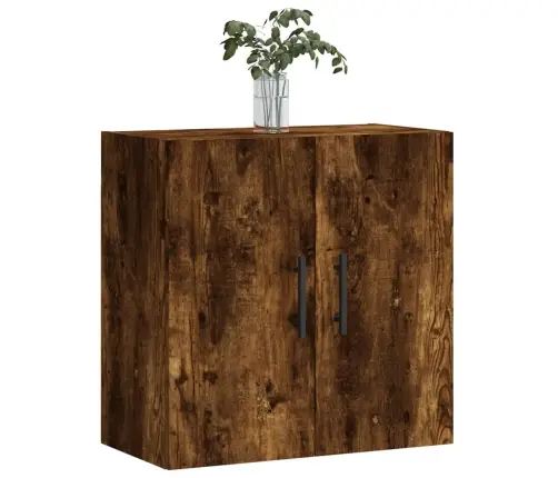 Sienas Skapītis, Ozola Krāsā, 60X31X60 Cm, Inženierijas Koks Vidaxl