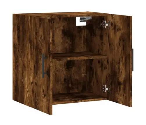 Sienas Skapītis, Ozola Krāsā, 60X31X60 Cm, Inženierijas Koks Vidaxl