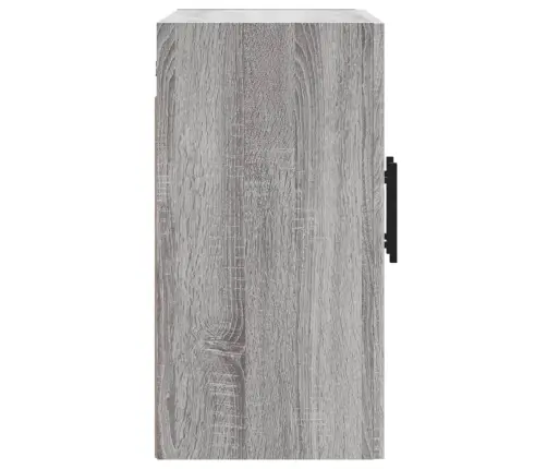 Sienas Skapītis, Pelēka Ozola, 60X31X60 Cm, Inženierijas Koks Vidaxl