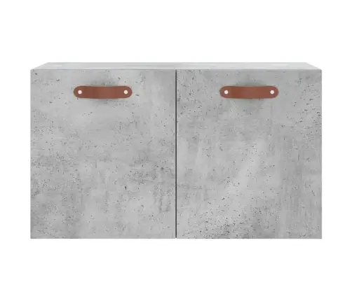 Sienas Skapītis, Betonpelēks, 60X36,5X35 Cm, Inženierijas Koks Vidaxl